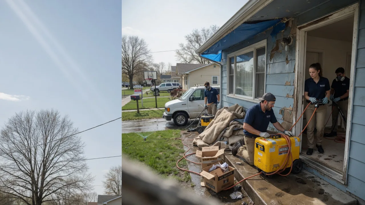 Basement Flood Cleanup in Windom, KS near me